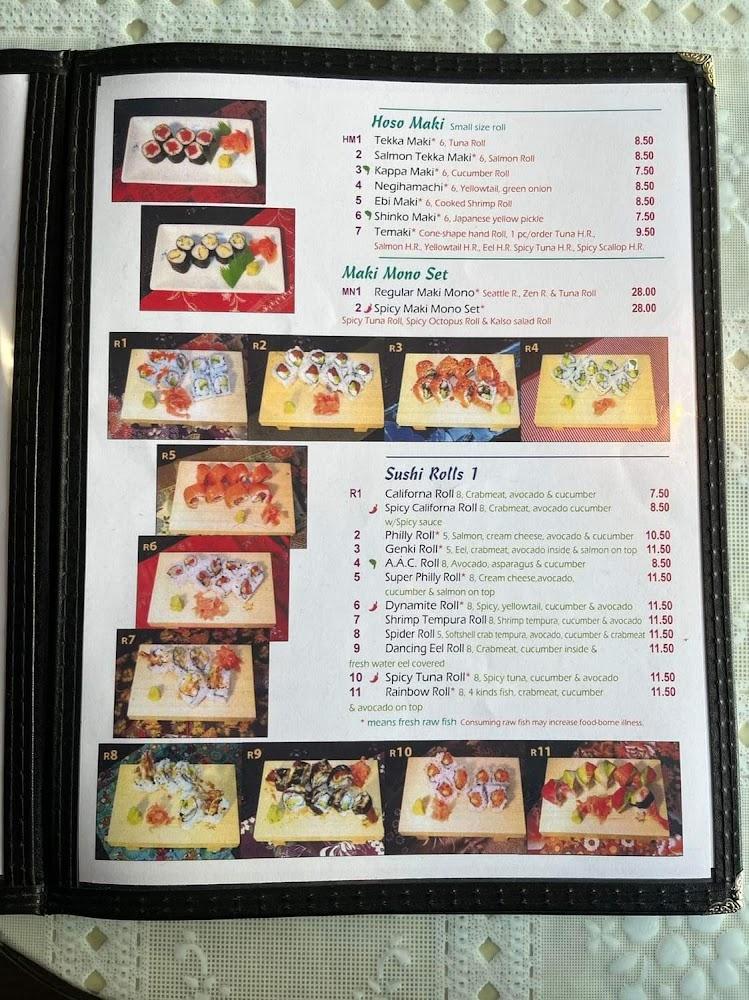 Ichiban Sushi Garden Menu image 4